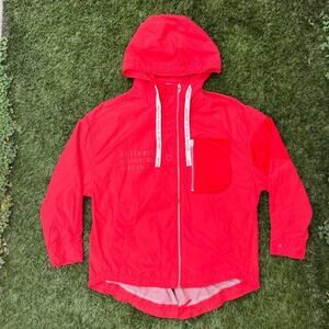 Jucy Judy Oversized Neon Windbreaker Korean K-Pop Streetwear Full Zip Jacket XS